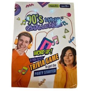 90’s Lyric Challenge Trivia Game Brand New